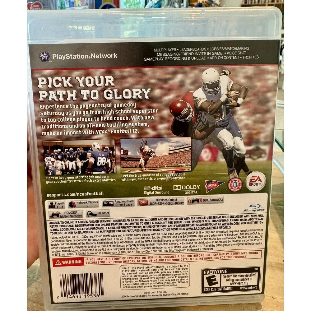 EA Sports NCAA Football 12 Sony PlayStation 3 PS3 Complete CIB Mark‎ Ingram